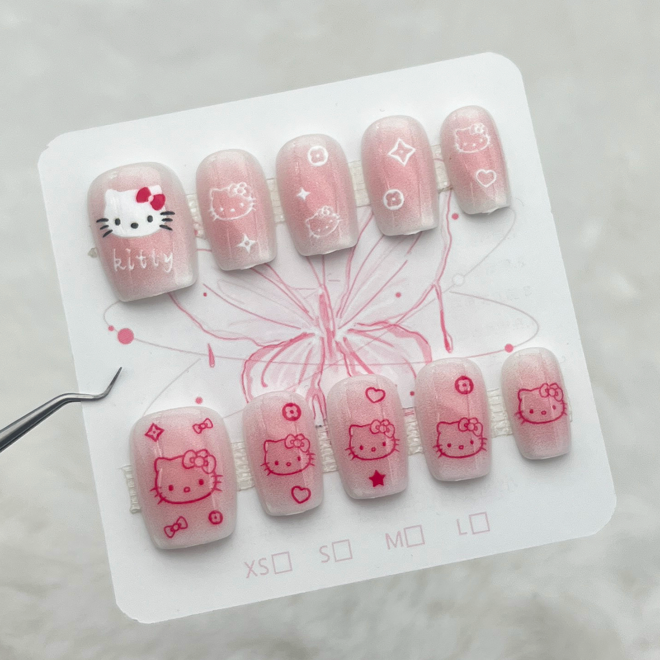 Red Cat Eye Hello Kitty