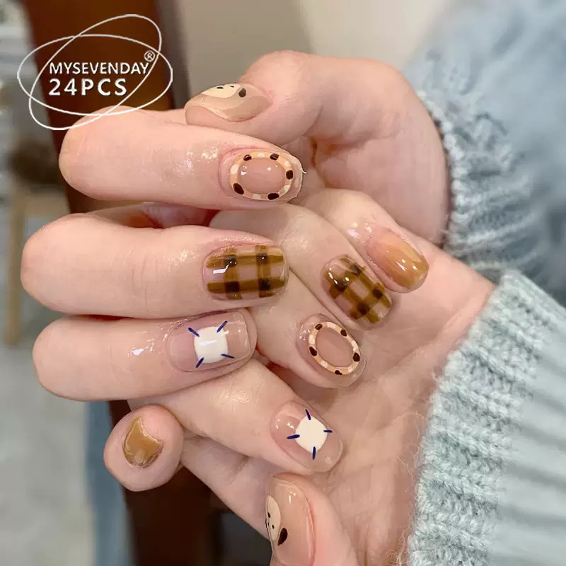 Latte Plaid Fun