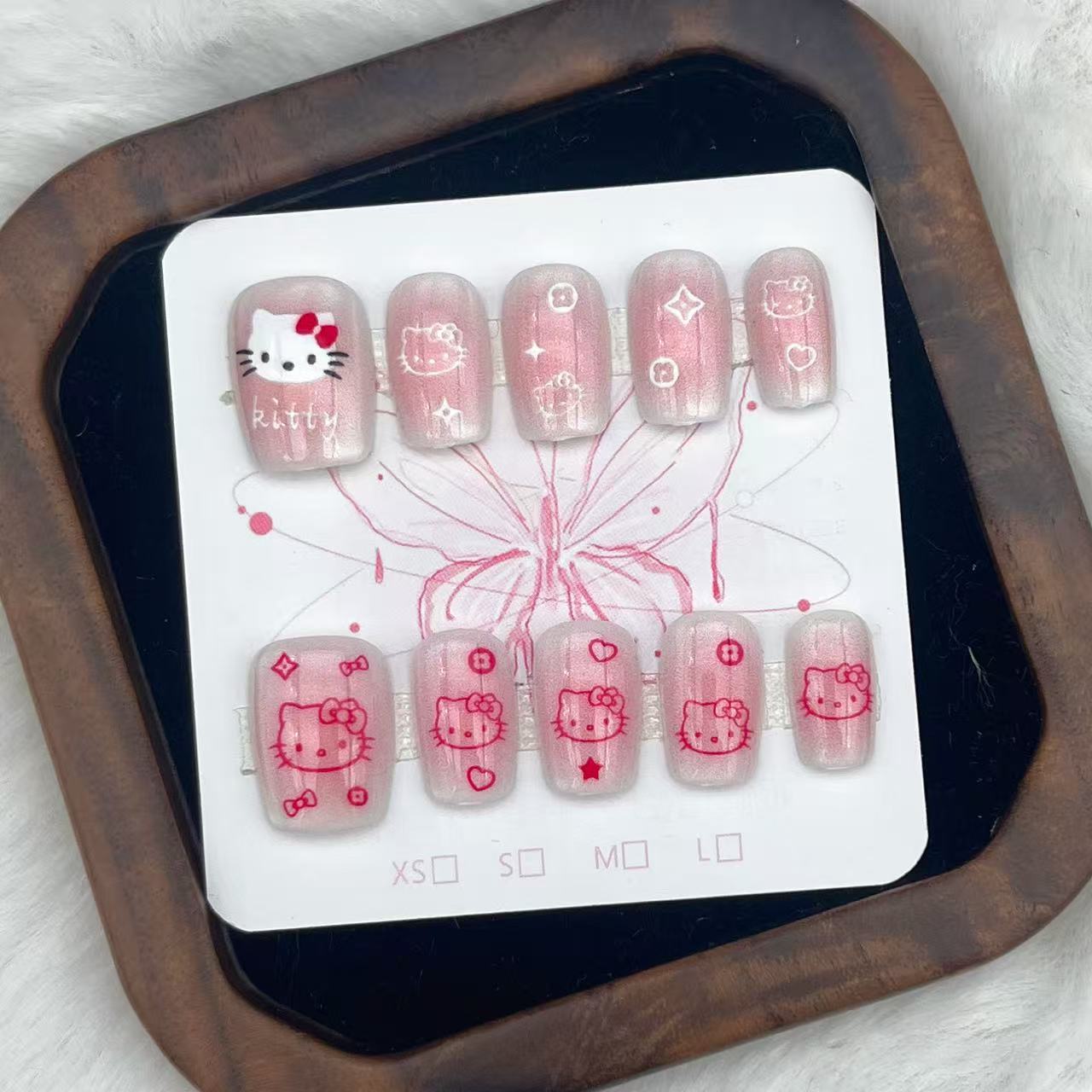 Red Cat Eye Hello Kitty